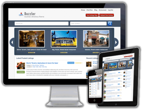 Buzzler Business Directory Theme