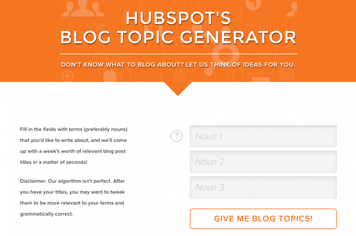 hubspot-topic-generator