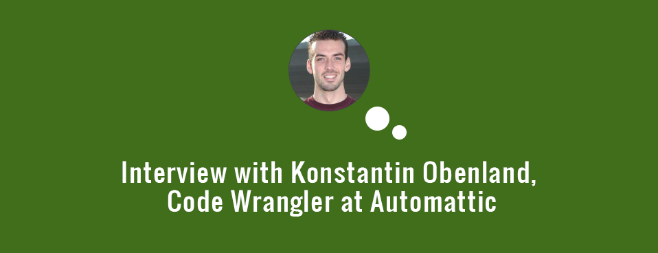 Interview with Code Wrangler - Konstantin Obenland
