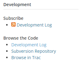 Development log 