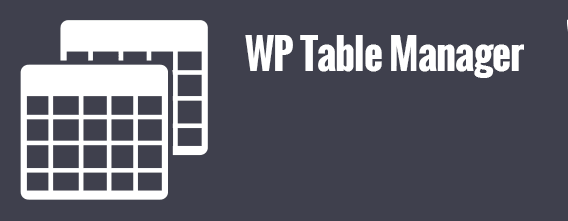 table management wordpress plugin