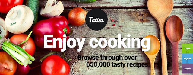 Talisa WordPress food blog theme