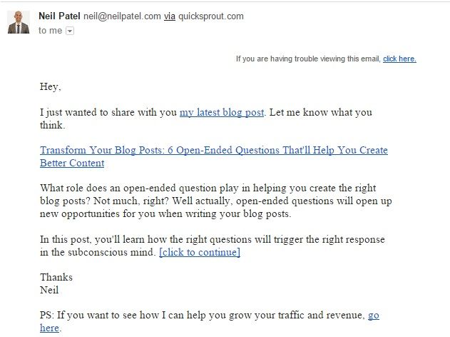 Neil Patel Email