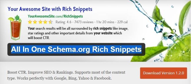 All In One Schema Rich Snippets