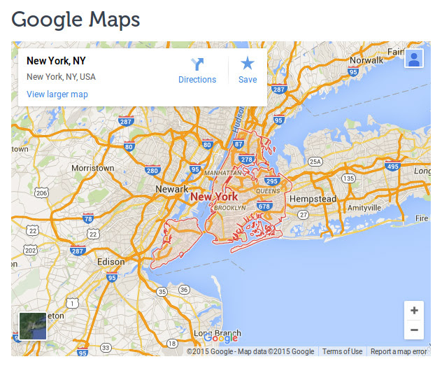 WooCommerce Theme Google maps