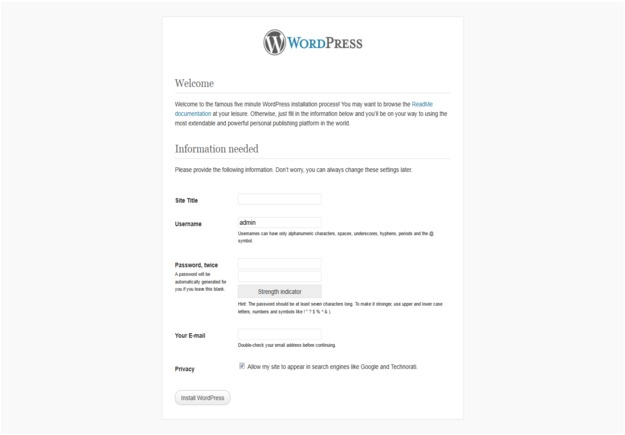 How to Install WordPress Login
