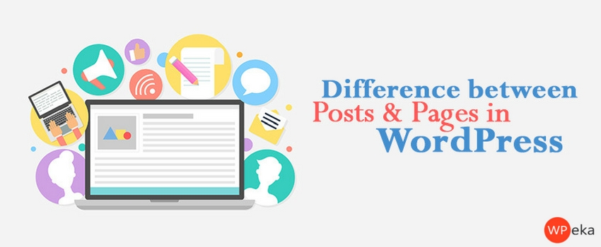 Difference between Posts and Pages