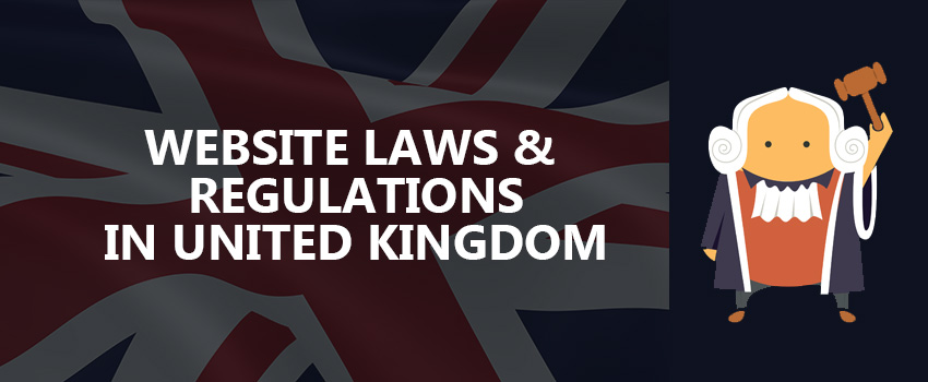 website laws and regulations in uk