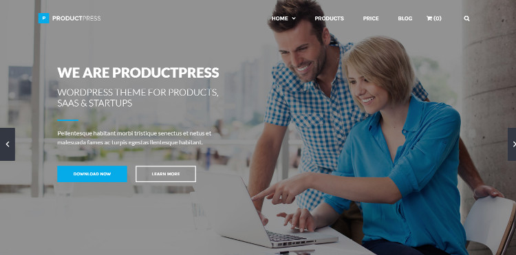 productpress-one-page-wordpress-theme