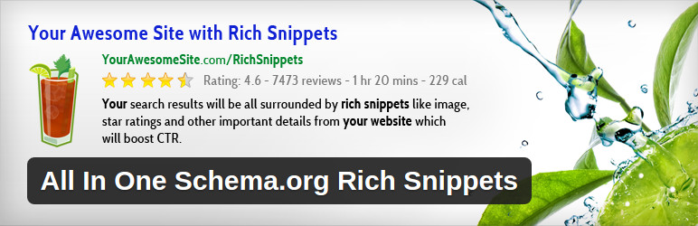 all in one schema.org rich snippets plugin