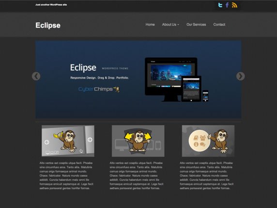 WordPress themes for effective content marketing - eclipse