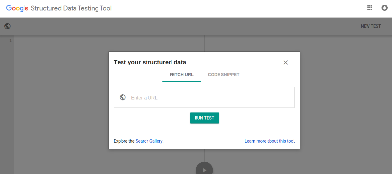 google structured data tool