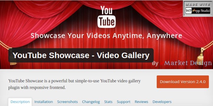 YouTube Showcase