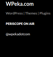 Stream Live Videos | Periscope Button