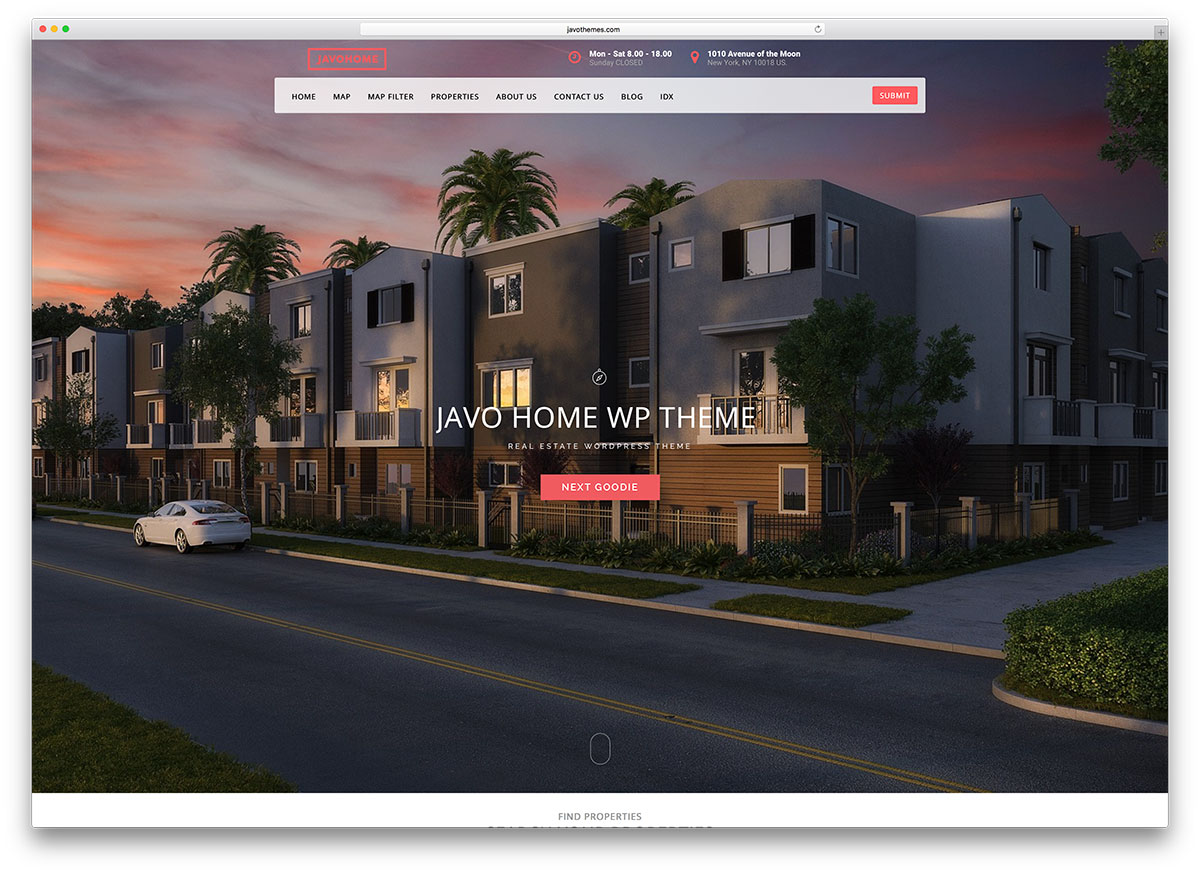 Javo Home | Real Estate WordPress Themes