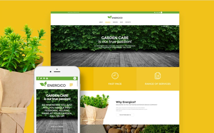 Energico - Agriculture & Garden Care Responsive WordPress Theme