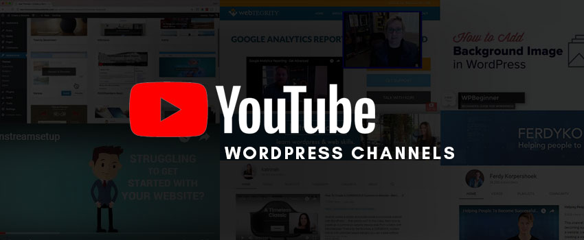 YouTube Channels for WordPress