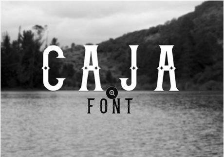 caja-free-vintage-font