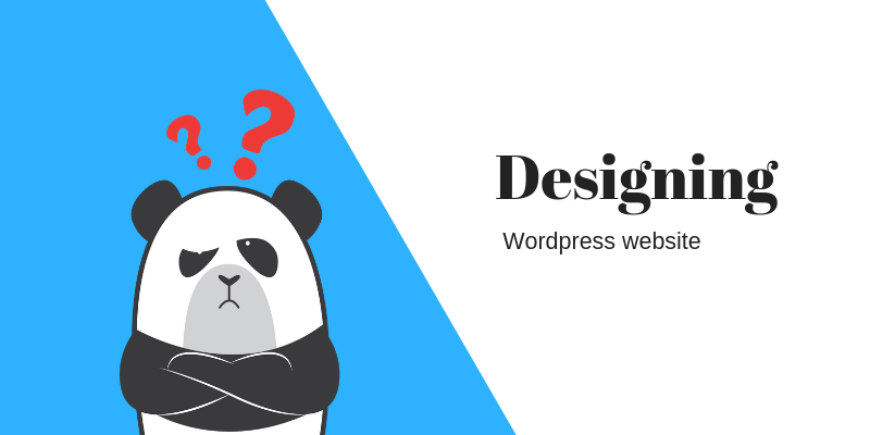 designing Wordpress website