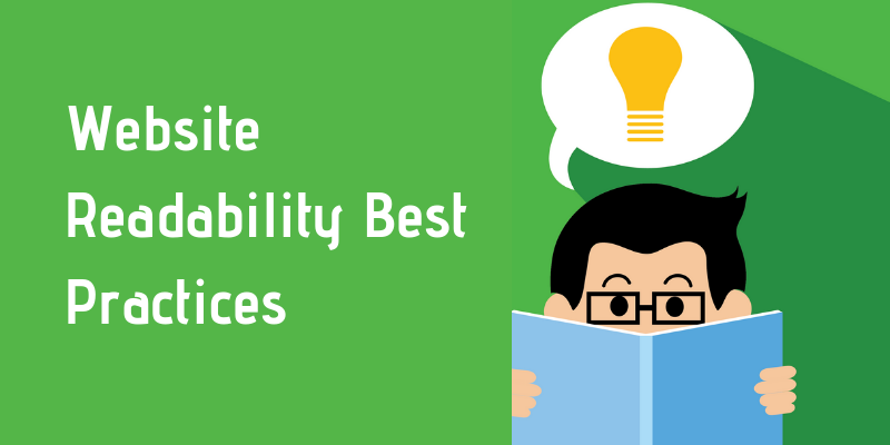 website readability best practices