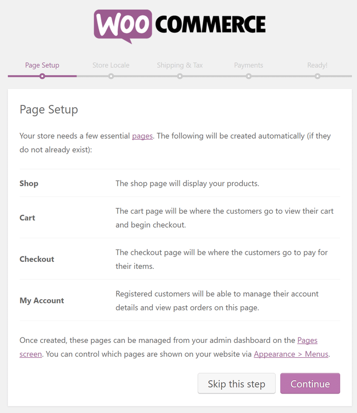 How to set up WooCommerce