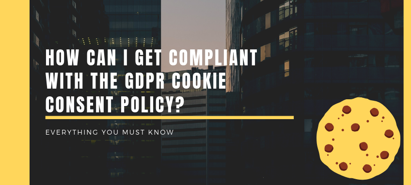 How can a website comply with GDPR cookie policy