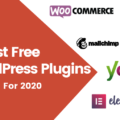 15 Best Free WordPress Plugins for 2020