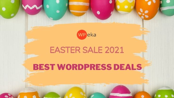 WordPress Easter deals 2021