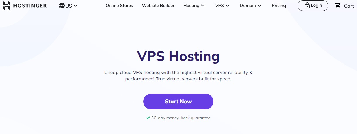 Hostinger VPS hosting 