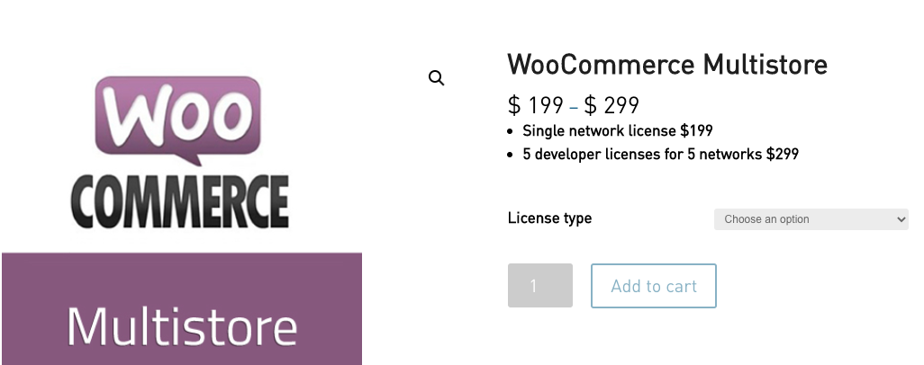 WooMultistore pricing - WooCommerce Multistore