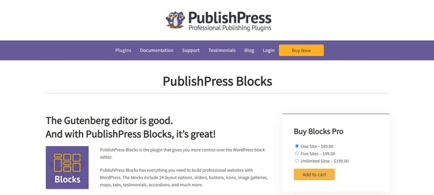 PublishPress blocks
