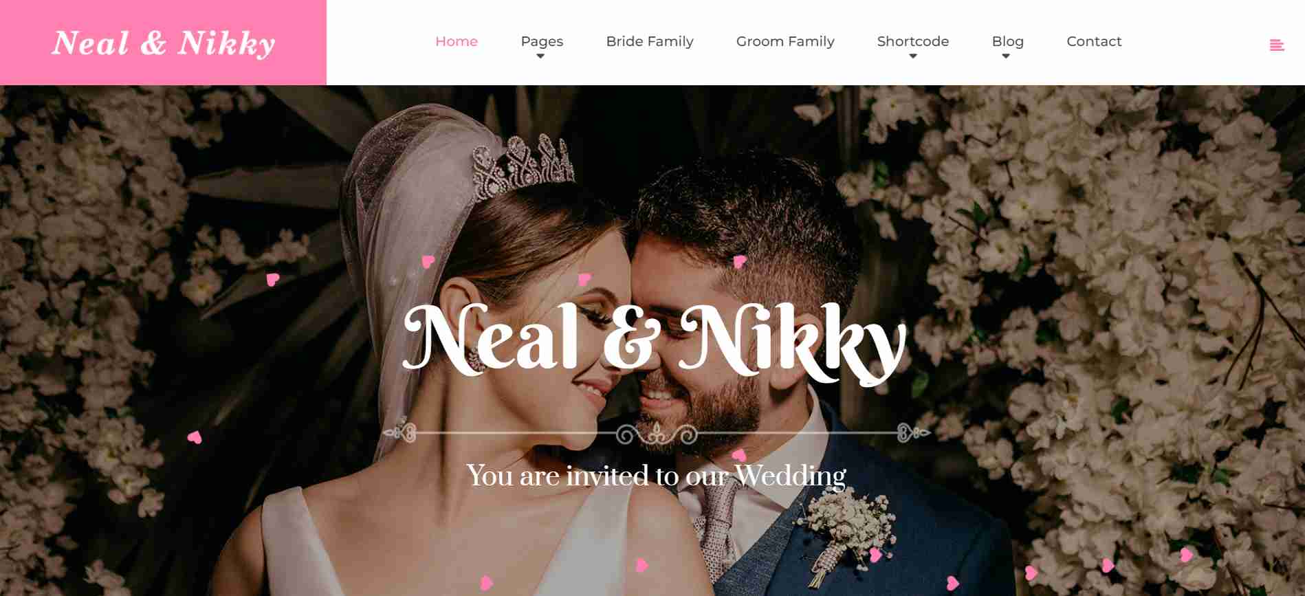 Vivah Royal Wedding - WordPress theme