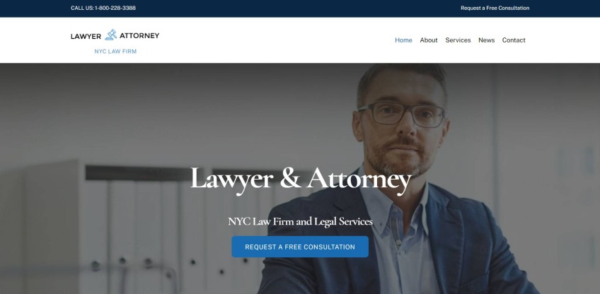 Ultra- Lawyer WordPress theme