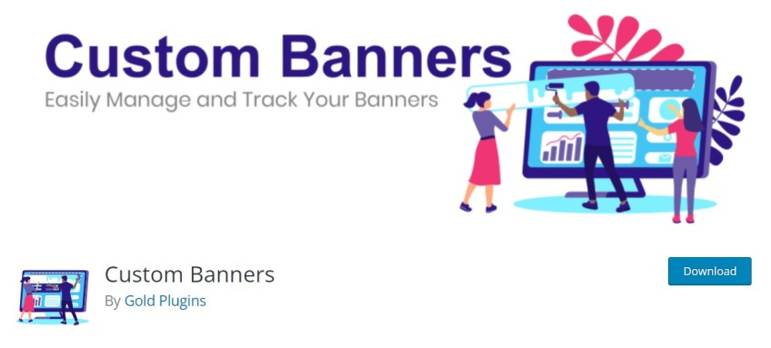 Custom Banners - free banner WordPress plugin